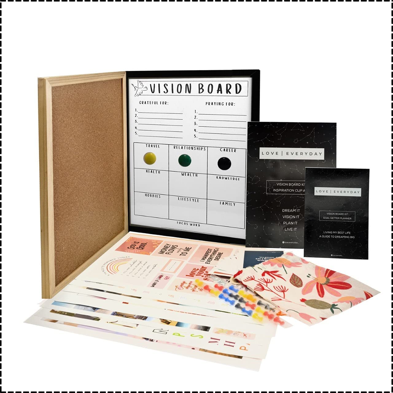  Vision Board Kit for Women - Complete Deluxe Dream